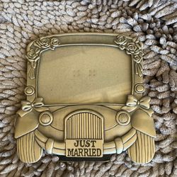Just married Metal Frame
