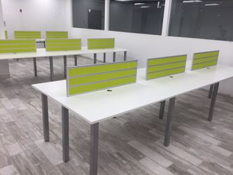 Work stations benching desks all new