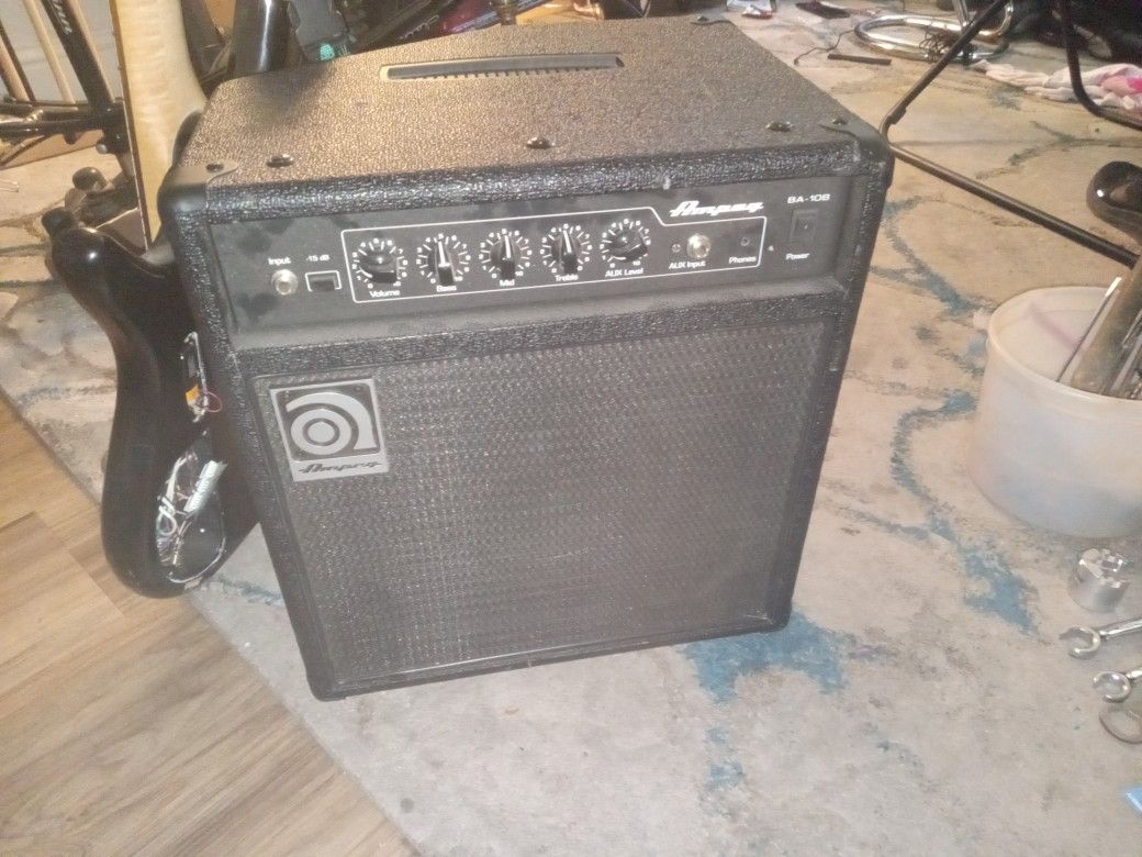 Bass Guitar & Amp