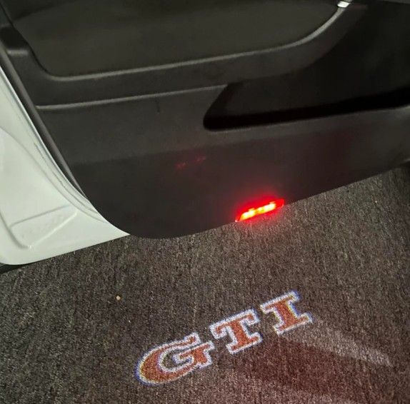 2 GTI Or Volkswagen Puddle Lights For Doors Easy Plug And Play Installation SHIPPING AVAILABLE