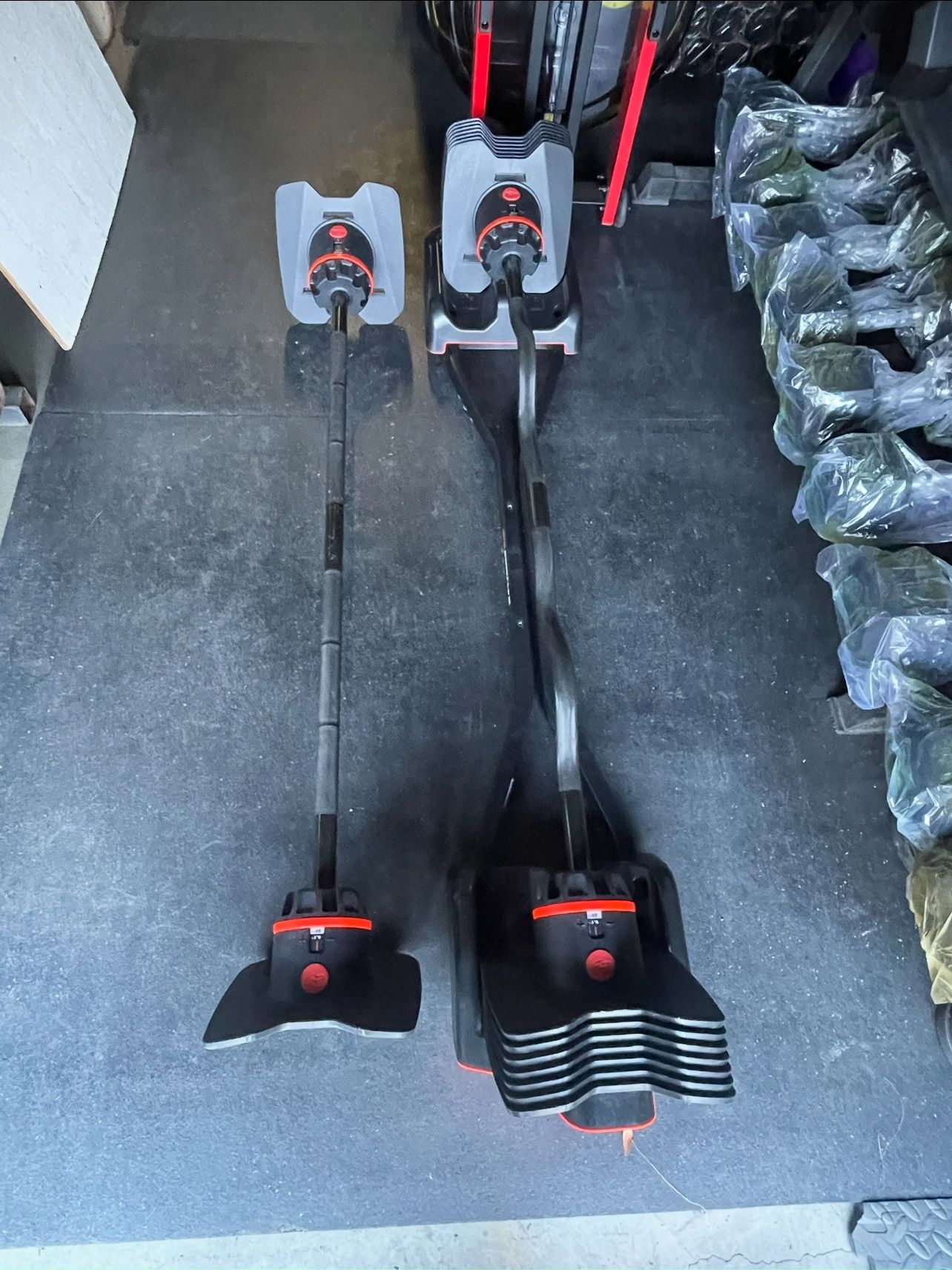 BowFlex SelectTech 2080 Barbell and Curl Bar…. Home Gym Fitness… $420 Price Is Firm!!!