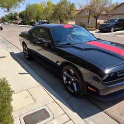 2012 Challenger Red interior 