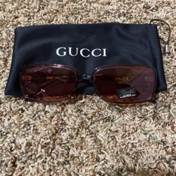 Gucci Sunglasses - Clear Brown