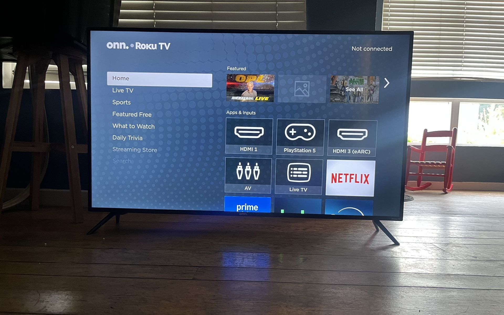 50” Roku 4K HD TV