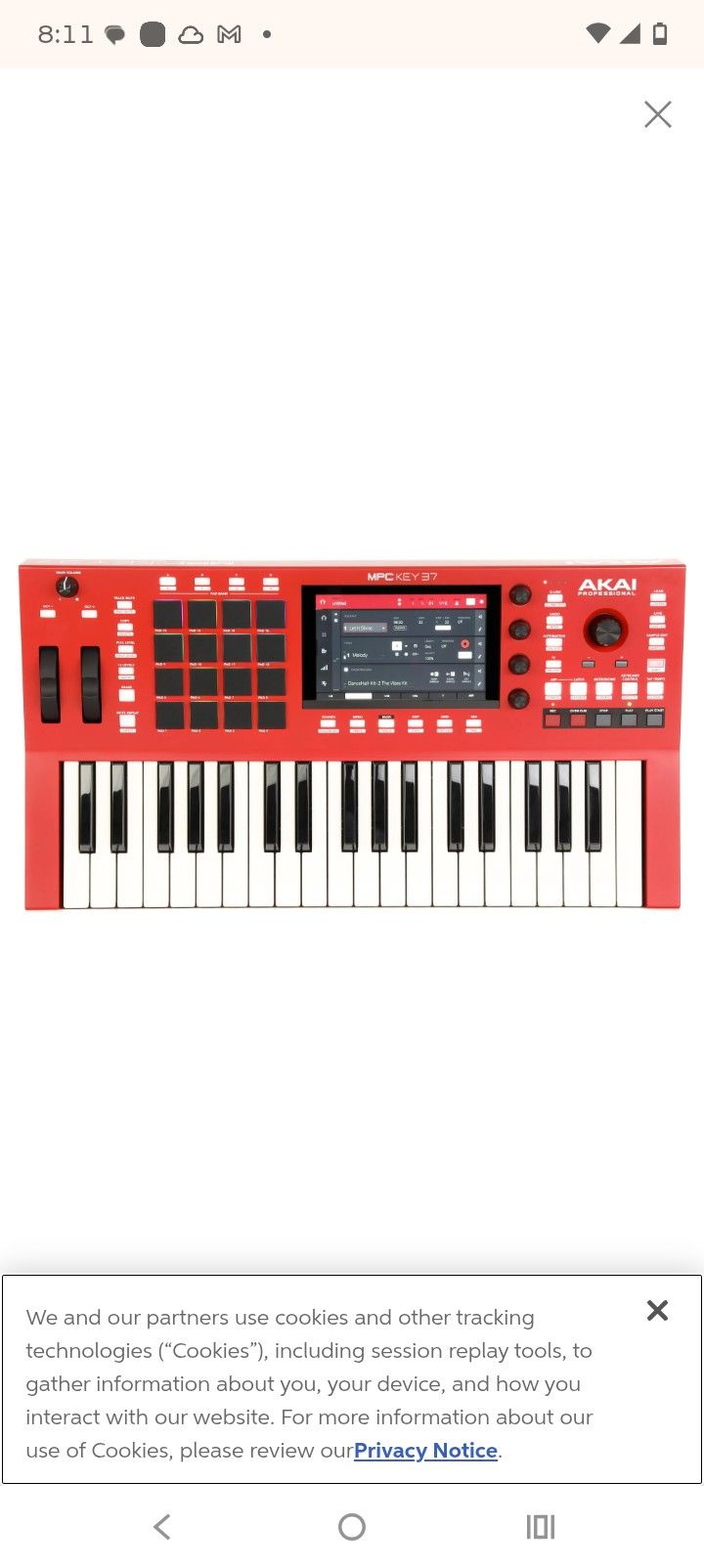 Akai Keyboard 