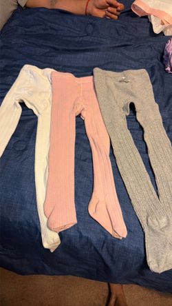 Girls cotton thick nylons