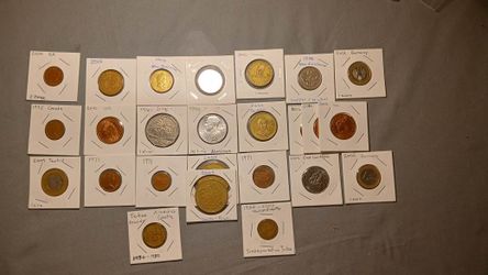 Foreign coins