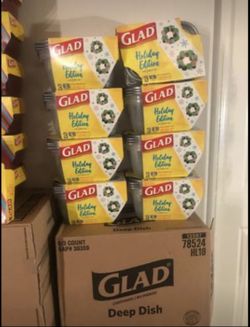 New Glad Holiday Edition Storage Containers for sale 7 for $20. for Sale in  Los Angeles, CA - OfferUp