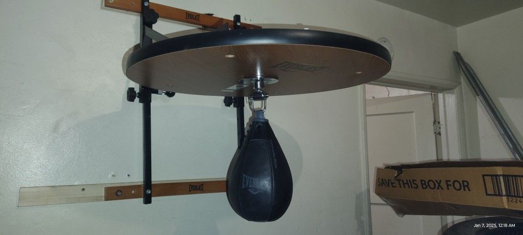 Boxing Speed Bag Platform And Swivel