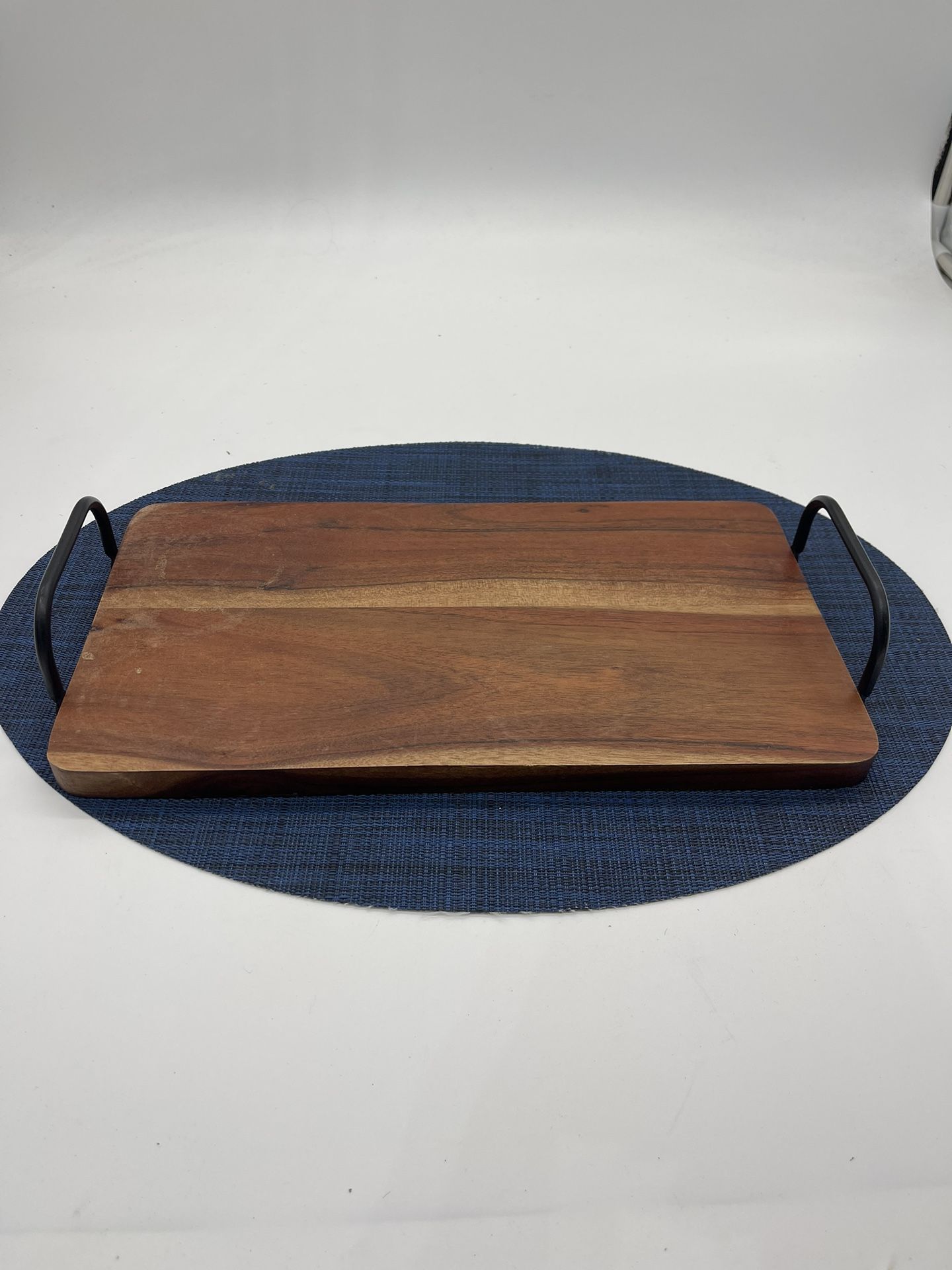 Wood Decor Tray - Used For Staging Purposes Only 