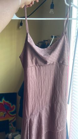 Mocha Brown Midi dress