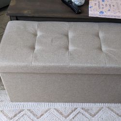 Fabric Ottoman