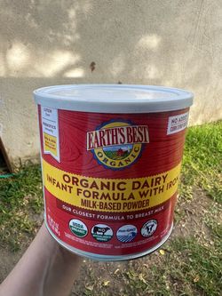 Baby formula (earth best organic )