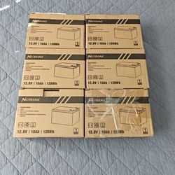 6 Pack Nermak LifePo4 12V Batteries