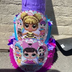 LOL Dolls Three Tier Pinata With Balls 