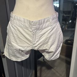 Calvin Klein white shorts