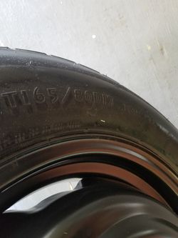 Two tires and a spare