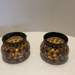Party Lite Candle Holders