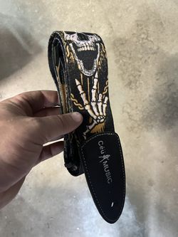 Skull Guitar Strap