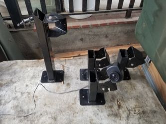 Security camera wall mounts.