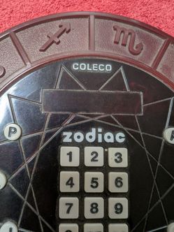 Vintage Coleco Zodiac Game Battery Operated