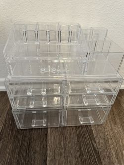 Skin care and cosmetic storage box