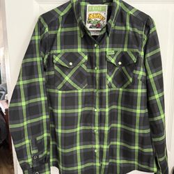 Dixxon Medium Women Flannel: The Shifter -New