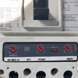 Cutler Hammer 400 Amp Industrial Circuit Breaker