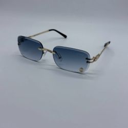 Cartier Blue Lens Sunglasses