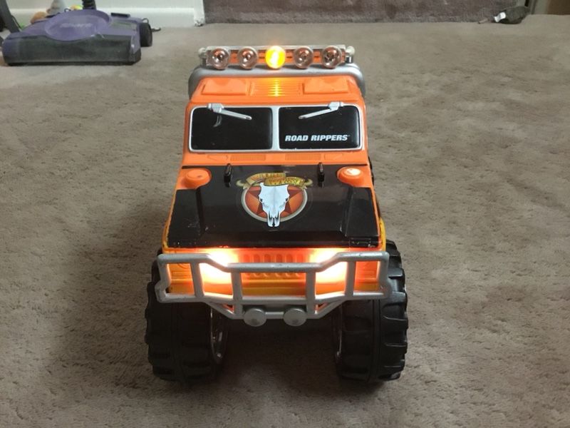 Wild West Road Rippers Monster Truck(Lights up, makes sound, and moves on its own)