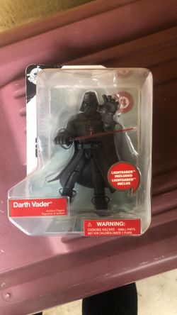 Disney Darth Vader Action Figure Toy Box