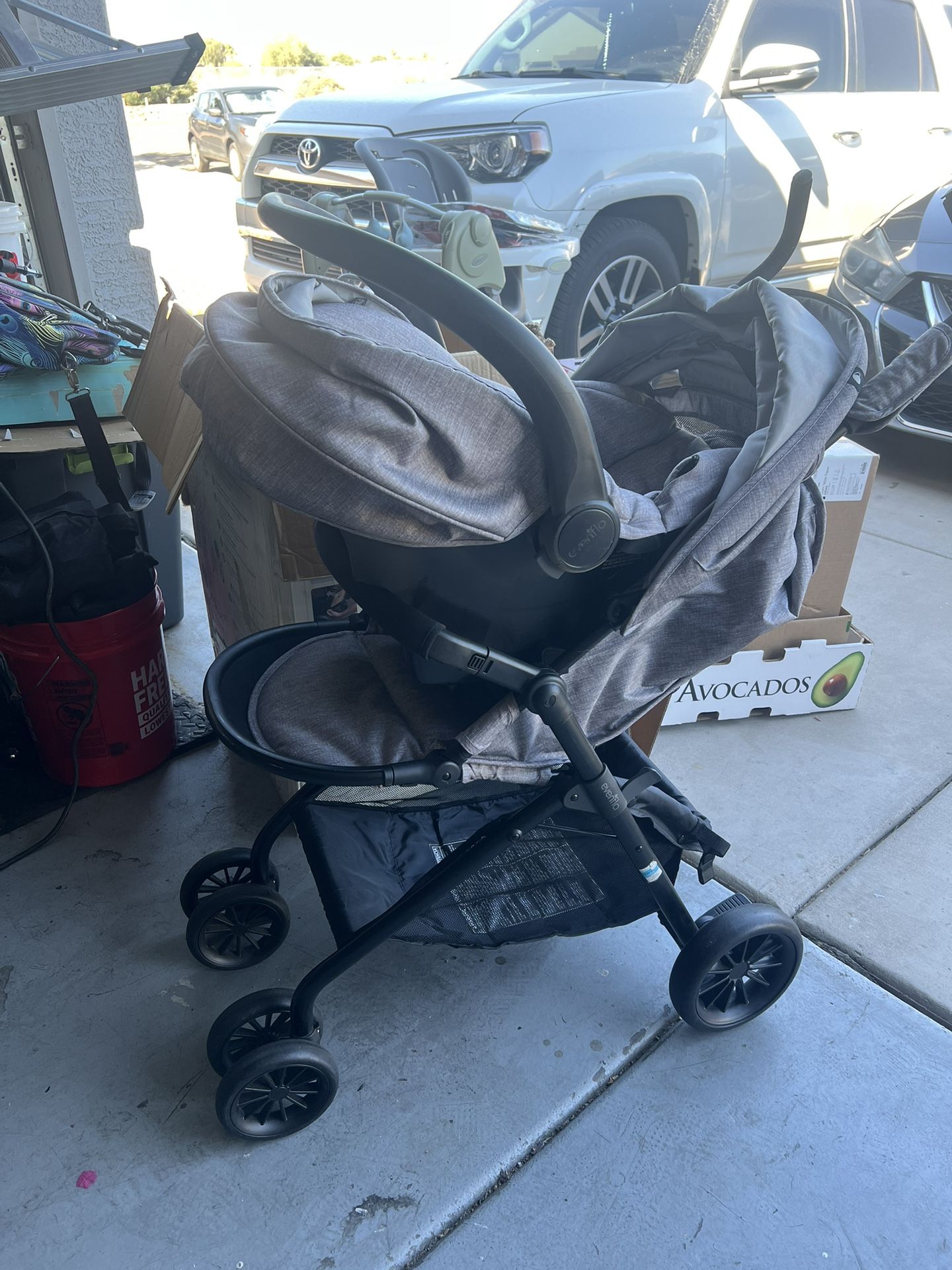 Car Seat With Stroller Combo