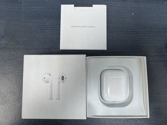 Apple AirPods 2nd Gen (2019) w/ Wireless Charging Case – Clean & Working