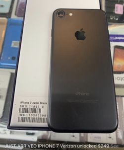IPHONE 7 Verizon unlocked new