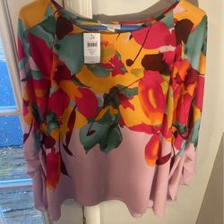 NWT J Jill Tunic Top Size XLP