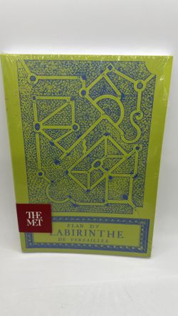 Notebook featuring a design inspired by the Labyrinth of Versailles