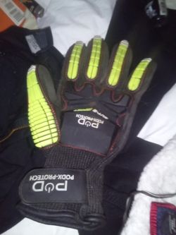 Cut resistant impact gloves