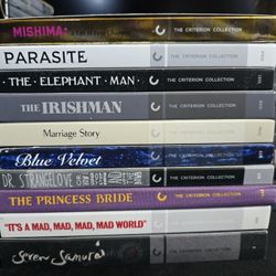 Criterion Blu-rays And 4K Movies 