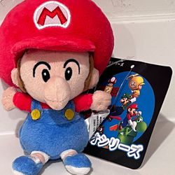 Baby Mario  Plushie 5”