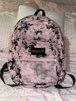 Large JanSport Floral Backpack
