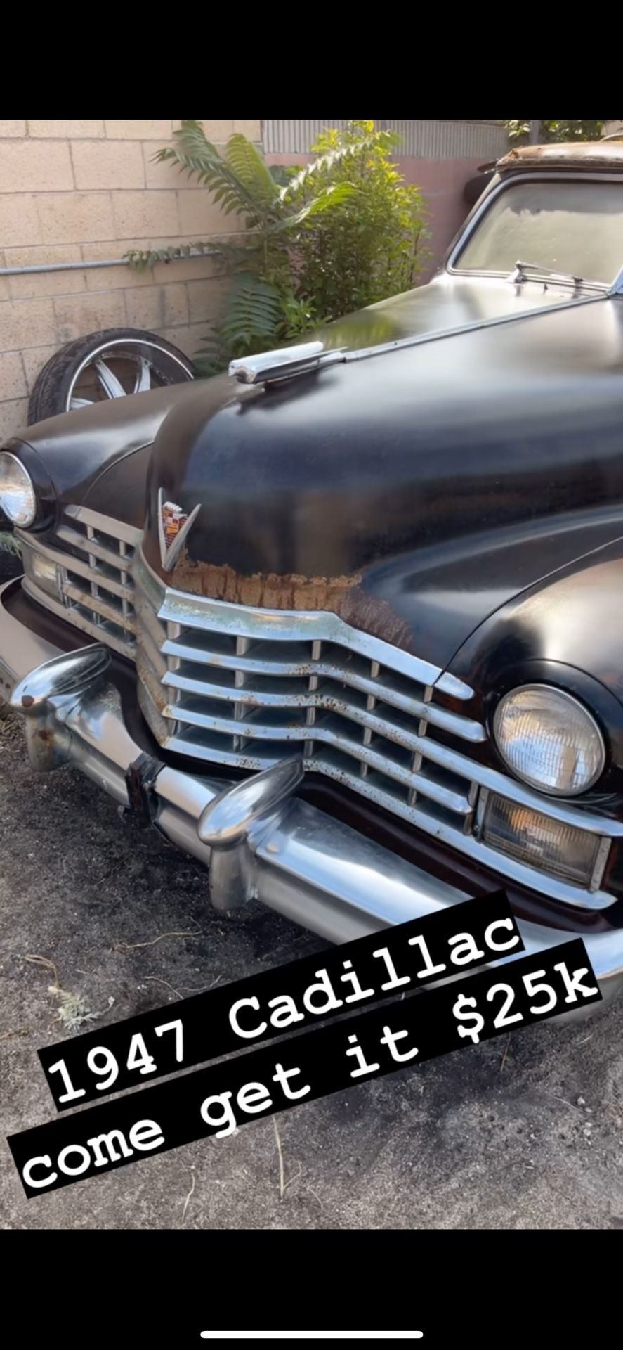 1947 Convertible Cadillac