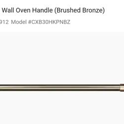 Cafe 30-in Wall Oven Handle (Brushed Bronze) Model #CXB30HKPNBZ