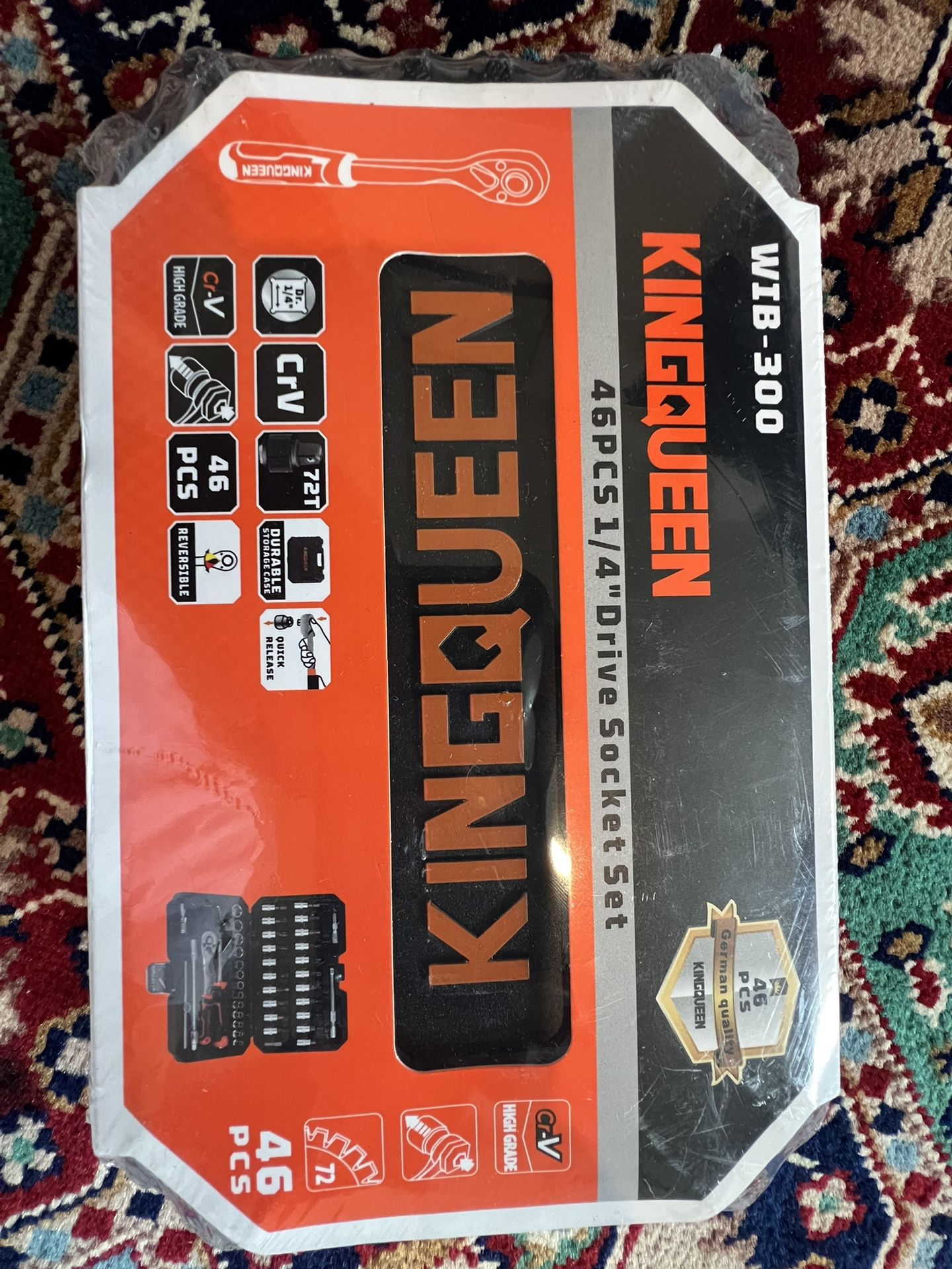 46PCS One/ Four” Drive socket set