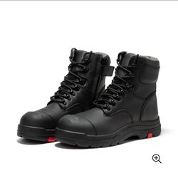 Mens Composite Toe Leather Work Boots