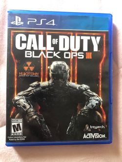 PS4 CALL OF DUTY / Black Ops III