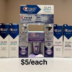 Crest Brilliance/ Gum Detoxify 