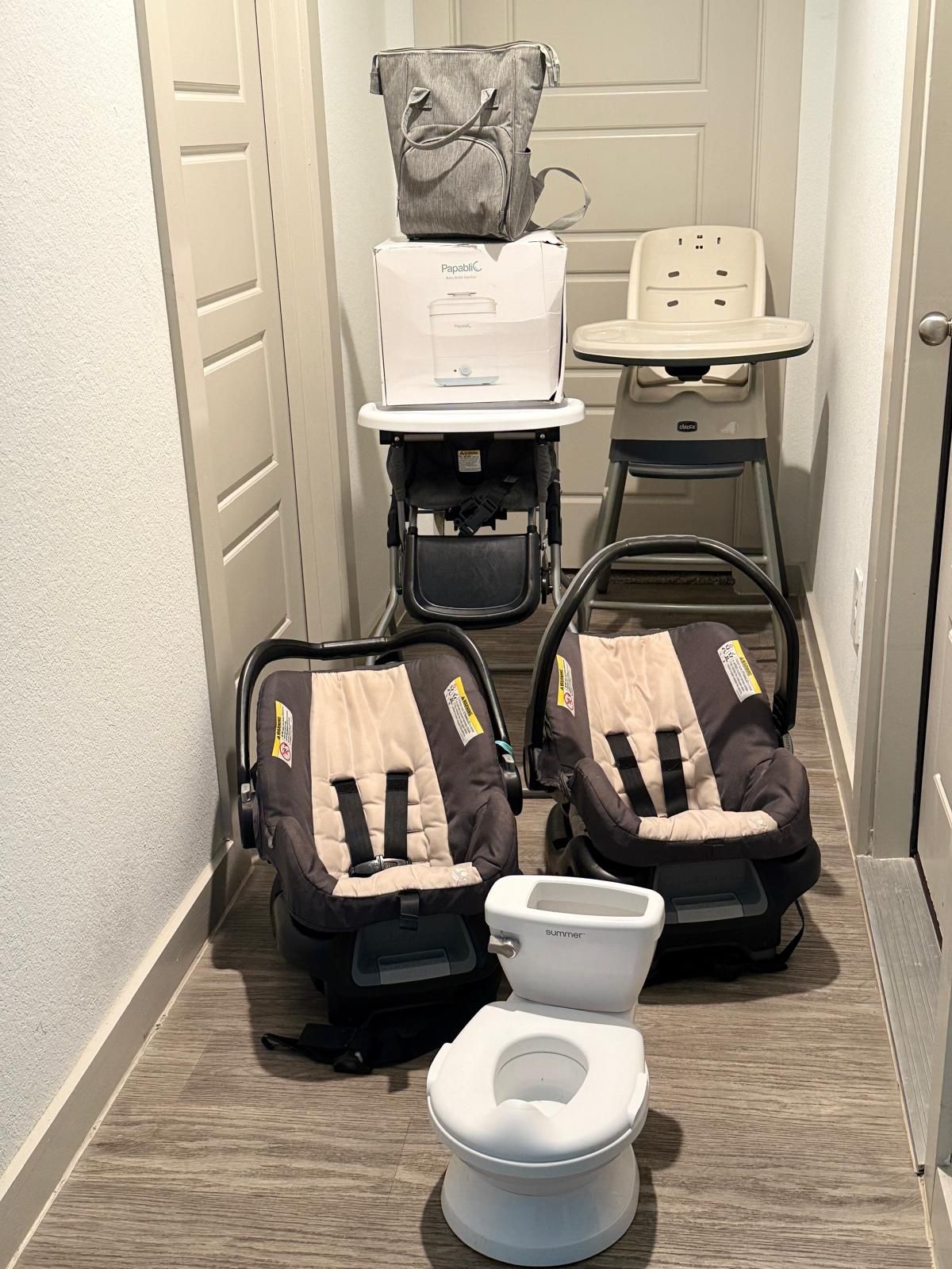 BABY STUFF, 80 FOR ALL OF IT!!!