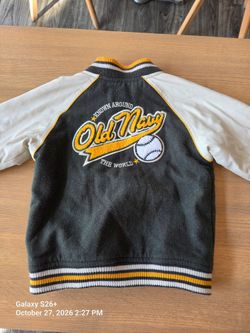 Old Navy Kids Varsity Bomber Jacket