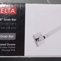 Delta 41918 18" Bathroom Grab Bar, Chrome