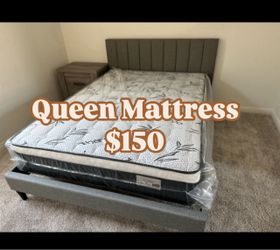 Queen sizes Mattress pillow top